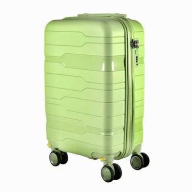 Imagem de Mala De Bordo 10Kg Polipropileno Inquebrável Tóquio Verde - Dermond