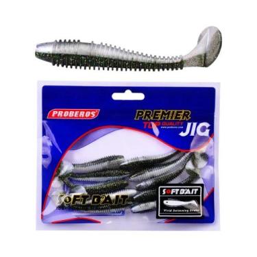 Imagem de Isca De Silicone Macio Em Formato De Minhoca 50 Peças 6cm 7cm 7.5cm Is