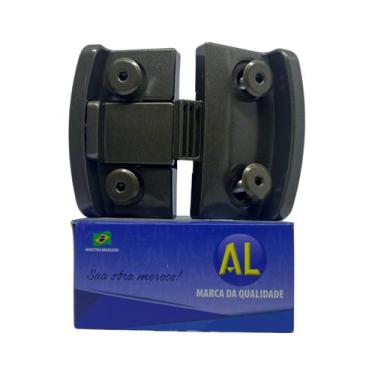 Imagem de Fecho Bate Fecha AL1570P Janela Blindex V/V 3 Uni Bronze