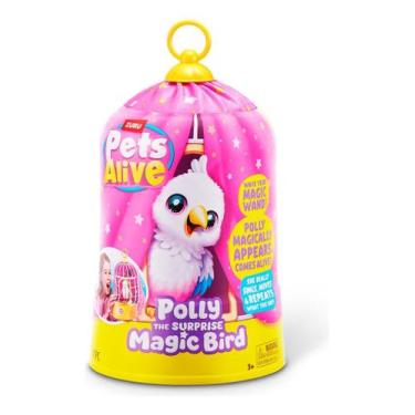 Imagem de Passarinha Polly Pets Alive Magic Bird Surprise Candide 1247