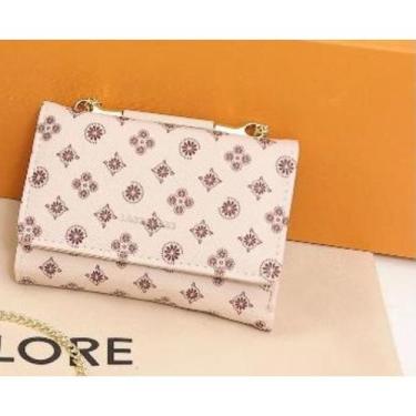 Imagem de Bolsa carteira balada dia dia lace lore com corrente, Areia