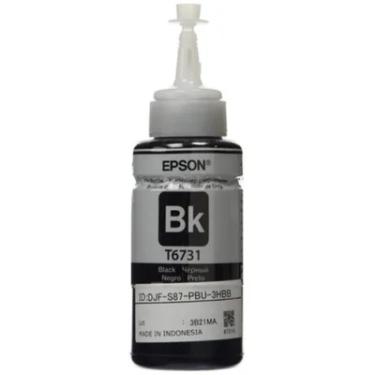 Imagem de Refil De Tinta Epson Preto 70ml  - C13t67312a