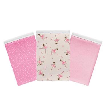 Imagem de Kit 3 Pçs Fronha Para Bebê 30 X 40cm 100% Algodão - SulBrasil, Petit B