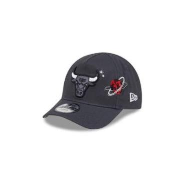 Imagem de BONE NEW ERA 9FORTY A-FRAME CHICAGO BULLS NBA PLANETS-Masculino