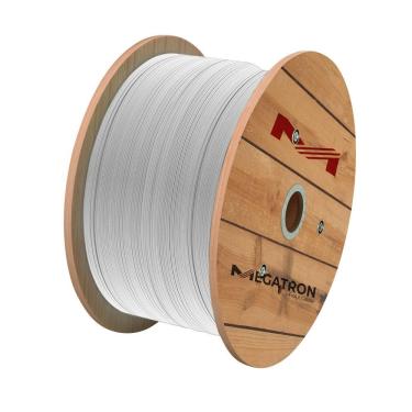 Imagem de Cordão Paralelo Megatron 2x1,00mm² 800m Bobina 300V Branco