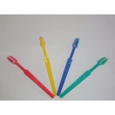 Imagem de Escova dental adulto/Infantil macia SELO ABO , Flowpack - Kit c/05 Uni