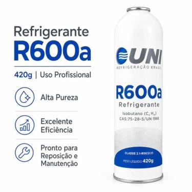 Imagem de Fluido R600 Para Refrigeração Geladeira e Freezer - UNI