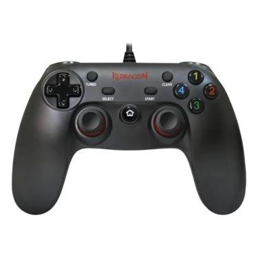 Imagem de Controle joystick Redragon Saturn G807 preto - Congratulations Store