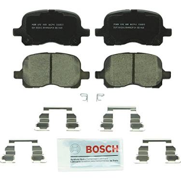 Imagem de Bosch BC741 QuietCast Conjunto de pastilhas de freio de disco de cer mica premium para Chevrolet Prizm 1998-2002 e Toyota Corolla 1998-2002; Frente