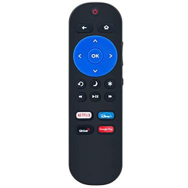 Imagem de Controle remoto de substituição aplicável para RCA ROKU TV RTR4060-W RTRQ6522-US RTRU5527-W RTRU6527-US RTRQ5522-US RTR5060-US RTR4360-US RTRU4927-US RTRU5027-US RTRU5527-US