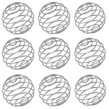 Imagem de Liquidificador Qtopun Whisky Shaker, conjunto de 9 liquidificadores de proteína de milkshake de aço inoxidável, liquidificador de vinho para coqueteleira de bebida