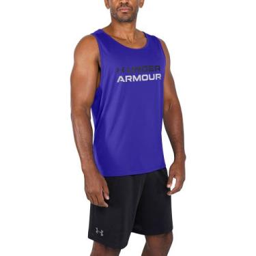 Imagem de Regata De Treino Masculina Under Armour Tech 2.0 Sign Tank Brz