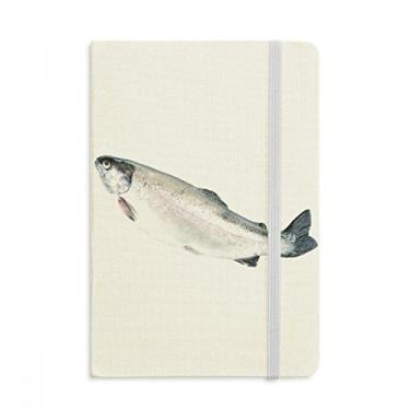 Imagem de Caderno com capa dura de tecido oficial de peixe oceano para atividades frescas