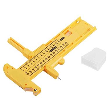 Imagem de Cortador circular de bússola, ferramenta de artesanato de couro, cortador de círculo, plotagem precisa para recorte de fotos, recortes de matriz