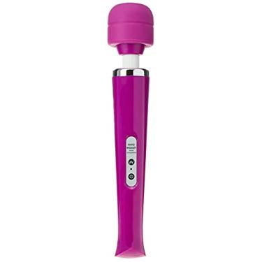 Imagem de Massageador Masturbador Aparelho Fácil Casal Mulher Vibrador Gigante GG Corporal 9000 Rpm Varinha Mágica USB (Roxo)