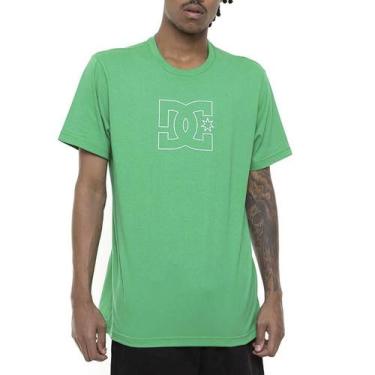 Imagem de Camiseta Dc Shoes Outline Star Masculina Verde