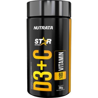 Imagem de Vitamina D3 + C 500Mg - 60 Cápsulas - Star & Nutrata