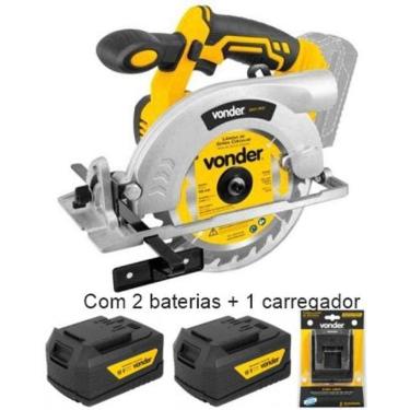 Imagem de Serra Circular 165Mm 18V Iscv1831 Com 2 Baterias Vonder