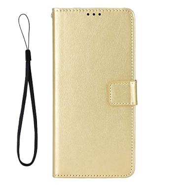 Imagem de Caso para Oukitel C35,Design de pé Leather Flip Case com slots de cartão de carteira