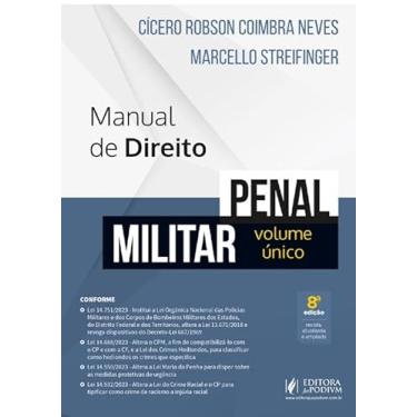 Imagem de Manual de Direito Penal Militar - Volume Único - 8ª Edição (2024)