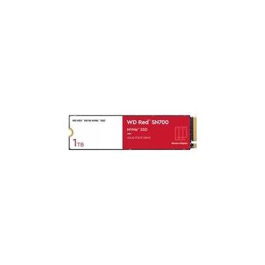 Imagem de SSD WD Red SN700, 1TB, M.2 2280, NVMe, Leitura: 3430MB/s e Gravação: 3000MB/s, Vermelho - WDS100T1R0C