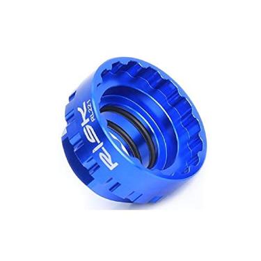 Imagem de Juscycling Ferramenta de remoção e instalação de anel de bloqueio de anel de trava de montagem frontal direta de 12 velocidades, compatível com manivela Shimano M7100 M8100 M9100 M9120