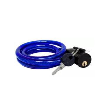 Imagem de Trava De Segurança 15mm x 900mm Bicicleta Moto Multiuso - Idea