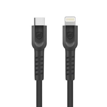Imagem de Cabo Dual Shock Lightning/Type C - Preto - 1,2m - GShield - Gorila Shi