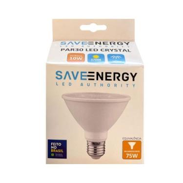 Imagem de Lâmpada de Led PAR30 10W 2700K 38 E27 Bivolt - Save Energy - SE-115.14