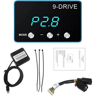 Imagem de Controlador de resposta do acelerador, controlador de aceleração de 9 acionamentos, acelerador eletrônico inteligente de corrida para Ford Range Rover Mazda Jaguar