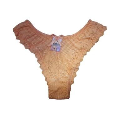 Imagem de Calcinhas  de Renda Sexy  Lingerie Luxo - J&V Moda Intima, Laranja, P