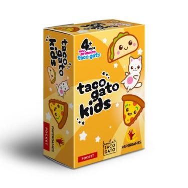 Imagem de Jogo de Cartas Pocket Infantil Taco Gato Kids PaperGames, Taco Gato Ki