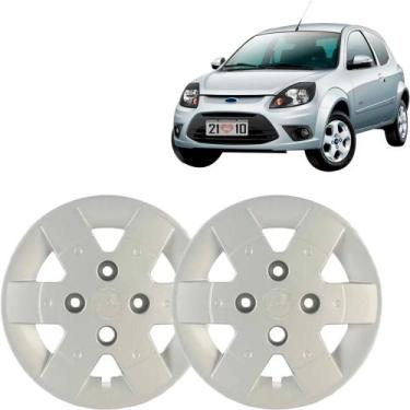 Imagem de Par Calota Aro 13 Ford Ka 02/03 Encaixe Parafuso Cb - GRID