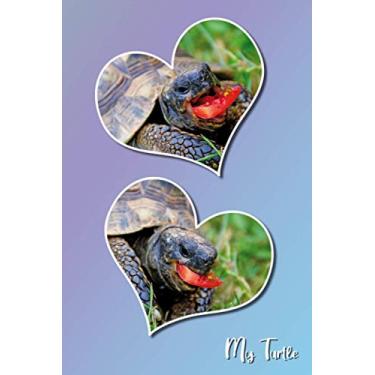 Imagem de My turtle: Lovable turtles. Care for turtles. Turtle notebook, gift for turtle breeders, terrarium friends. Gift for turtle friends. Format 15.24 x ... 120 pages. Notebook, Journal, glossy cover