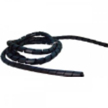 Imagem de Organiza Fios Daneva 10Mm/1,5M Preto Dn1574, Preto