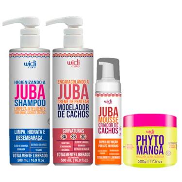 Imagem de Widi Care Encaracolando A Juba + Mousse 180ML + Shampoo + Máscara Phyto Manga 500g