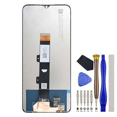 Imagem de Substituição do conjunto de tela sensível ao toque do digitalizador LCD completo para Motorola Moto E22 E22i Preto com kit de ferramentas