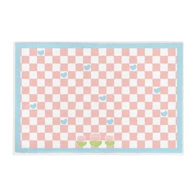 Imagem de HJZSZX Tapete confortável macio lavável quarto tapetes interessante meninas decoração quarto tapete sala de estar sofá lateral tapetes, YY009, P, 300x400CM