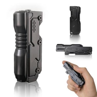 Imagem de HIDEDC Machine Soul Fidget Slider - Metal Fidget Toys EDC Fidget Toy Stress Relief Toy for Adults, ADHD & Anxiety Relief, Men's Gadgets for Office, Home, and Travel (Black)