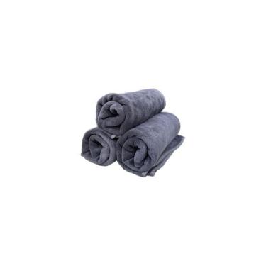 Imagem de Toalha De Secagem Grande Automotiva Microfibra 50x90 400 GSM - SECOM