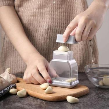 Imagem de Espremedor Triturador Cortador de Alho Gengibre Alimentos - Yaay