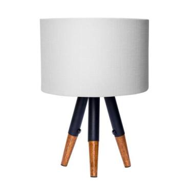 Imagem de Luminaria de Mesa Ranna Redonda palha - Rodrigues Magazine, Bivolt