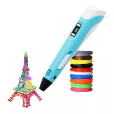 Imagem de Caneta Impressora 3D Com Garantia Produto Lacrado Com Refil - Caneta 3