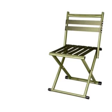 Imagem de Cadeira Banqueta 2 EM 1 Dobrável Camping Pescaria Prática (VEERDE)
