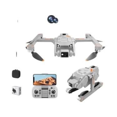 Imagem de Drone GPS 8K S188 Profissional HD Câmera Dupla 5G Wifi Evitação De Obs