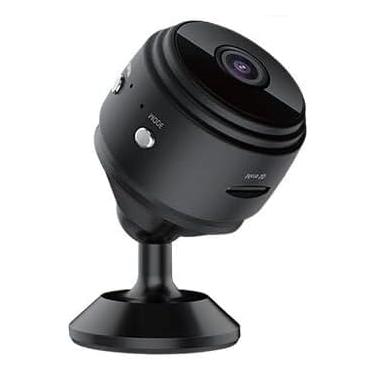 Imagem de Mini Câmera WiFi de Vigilância, HD 1080P, Sem Fio, com Visão Noturna, Suporte Magnético, Cartão SD