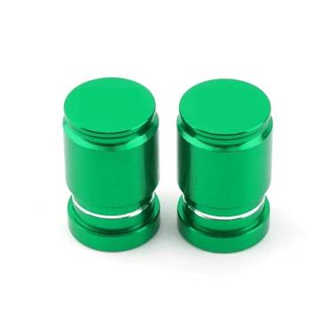 Imagem de jininshengxindianzi Compatible With Motorcycle Royal Enfield Bullet/Meteor/Classic 350 500 Interceptor 650 Continental GT 535 Himalayan 411 400 Tire Valve Caps(Green)