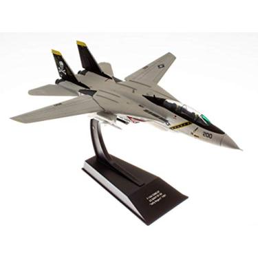Imagem de OPO 10 - 1:100 F-14A Tomcat Marinha dos EUA VF-84 Avião de combate militar 1981 Pirate Jolly Rogers (CP01)