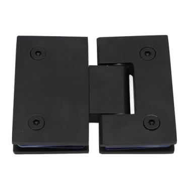 Imagem de LiebeWH Aço Inoxidável de 180 Graus de Vidro Duas de Chuveiro Dobradiças, Dobradiça de Porta de Banheiro Sem Moldura para Serviço Pesado Com Capacidade Máxima, para Vidro de 8 a 12 Mm de Espessura