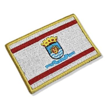 Imagem de BC0018-075A Bandeira Florianópolis Patch Bordado 7,5x5,0cm - BR44